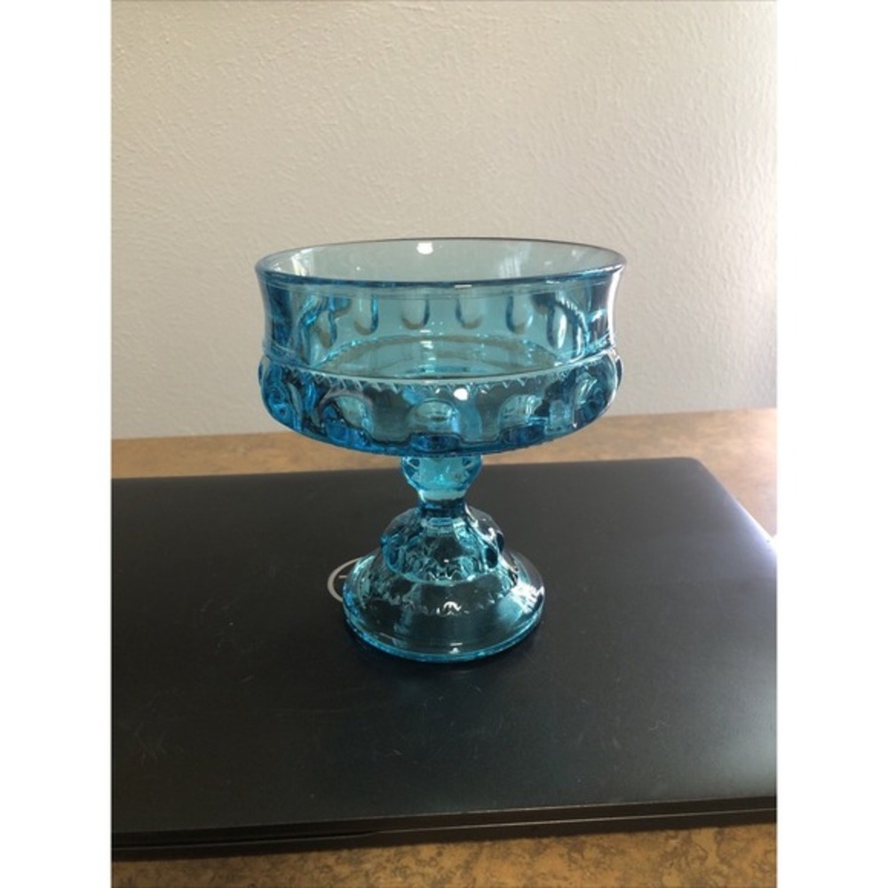 Indiana Glass Kings‎ Crown Blue